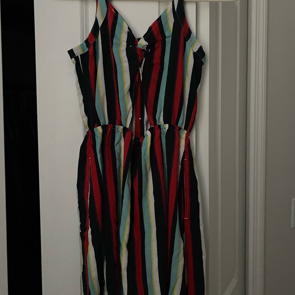 Girls striped dress